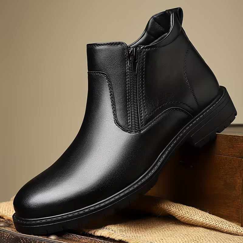 Auguste Boots cuir - Vauclaire Paris