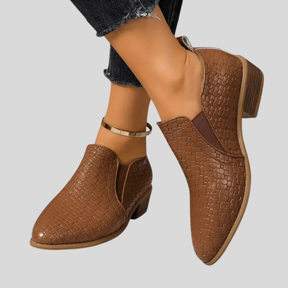 Éliane Bottines - Marron foncé