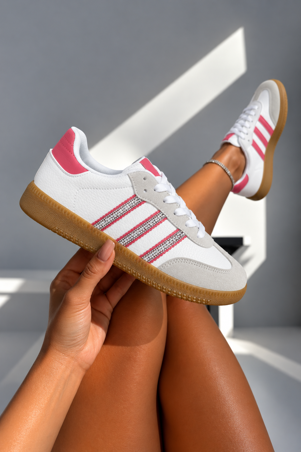 Blanc et rose