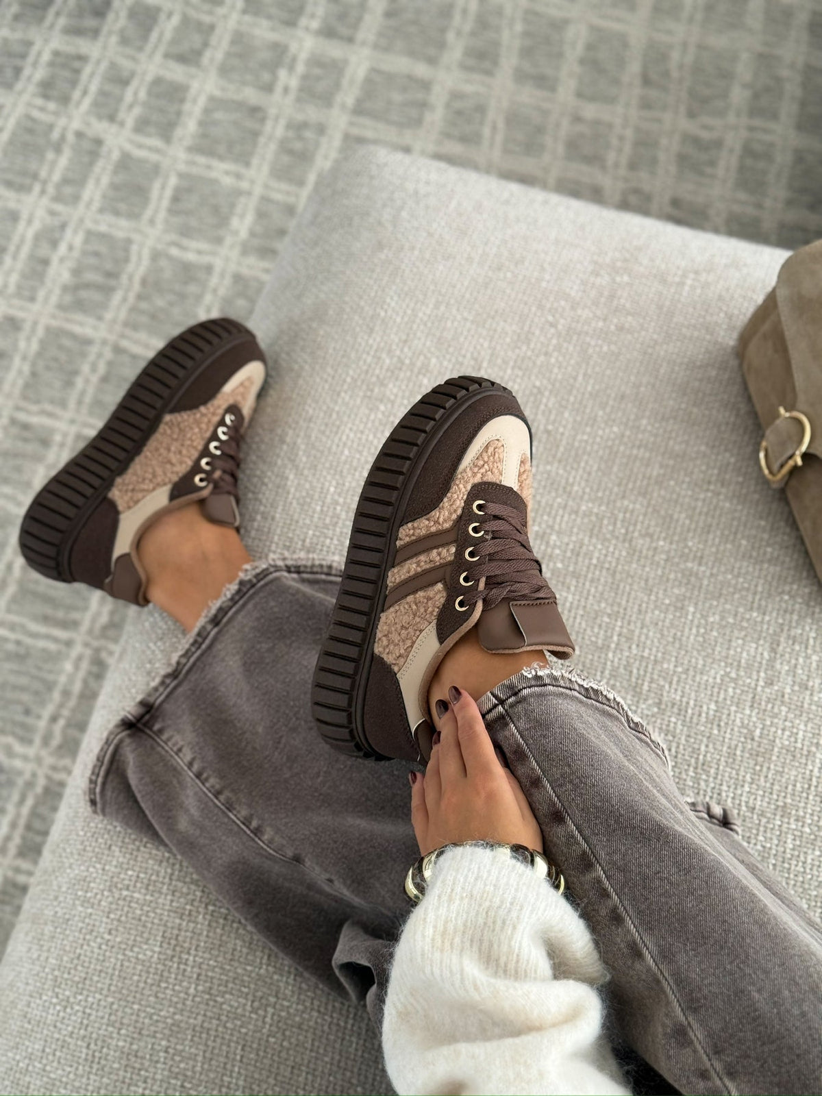 Sneakers Blandine Moka - vue arrière