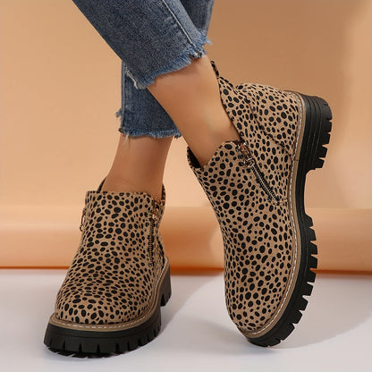Bottines Orthopédiques - Léopard