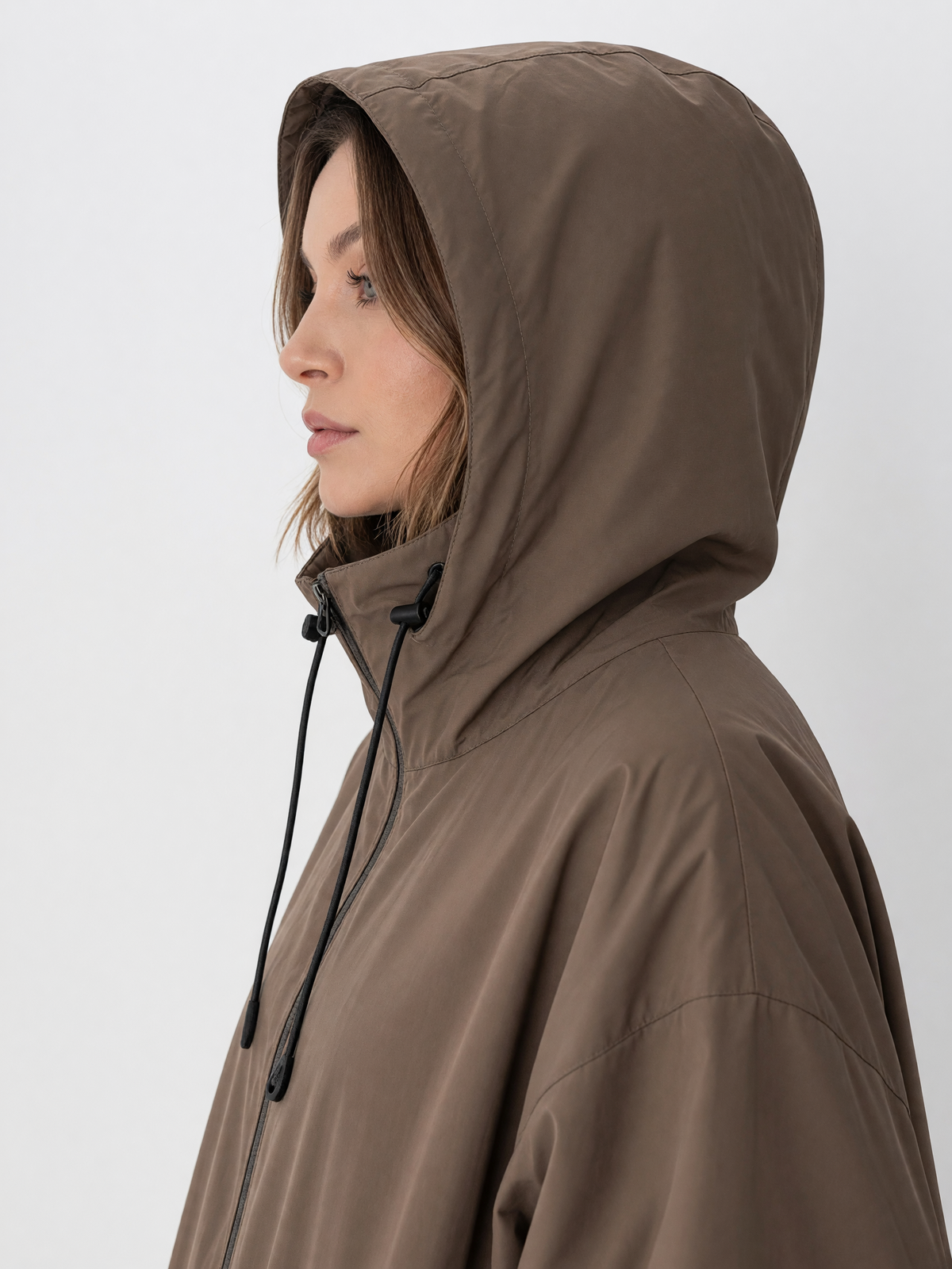 Victoire grande capuche detail