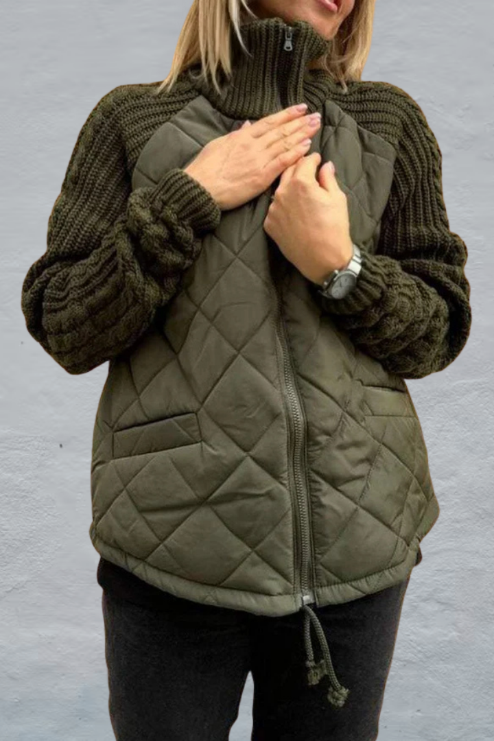 Veste zippée en maille