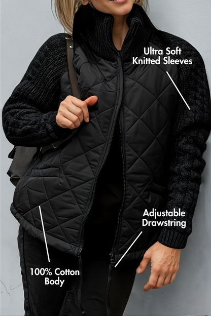 Veste zippée en maille