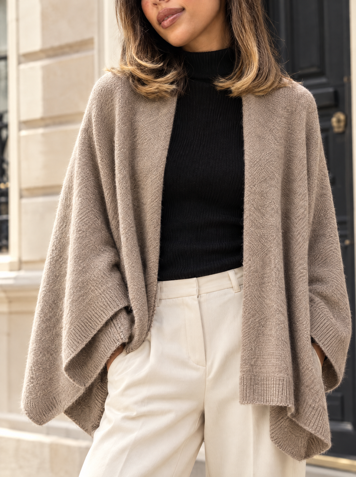 Châle Alpina Camel - Vauclaire Paris